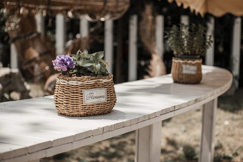 Decorate with repurposed items